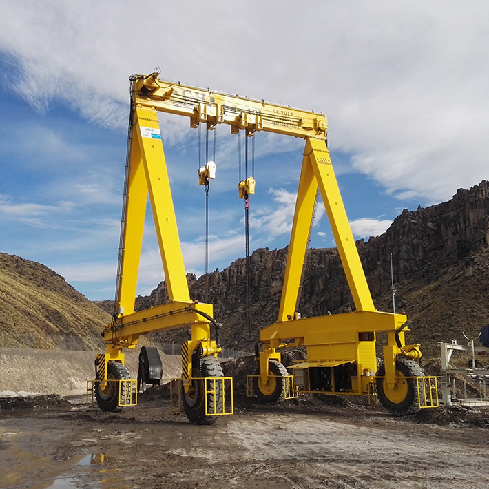 Electric Trackless Gantry Crane_A Leading Brand of Overhead Crane,Gantry  Crane,RTG crane,Boat Hoist,Jib Crane,Shipyard Cranes.