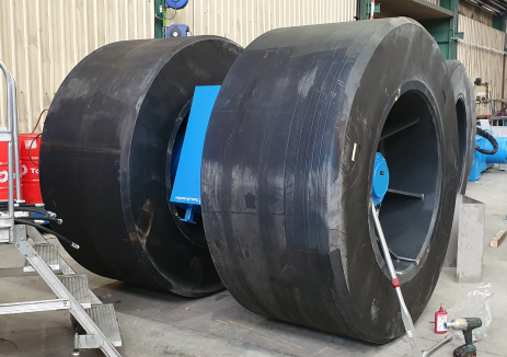SUPER CUSHION WHEELS (SOLID) AND SAFEGUARDS