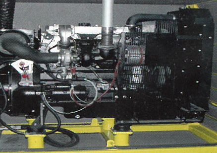 BASTIDOR DE MOTOR AISLADO ACÚSTICAMENTE